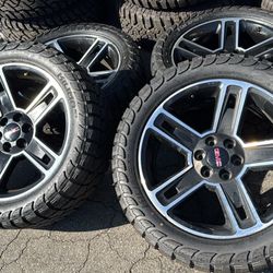 WHEELS OEM 22” STOCK CHEVY TAHOE YUKON DENALI 