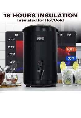 New. Insulated beverage dispenser 75cups