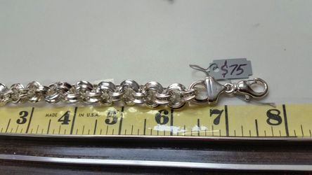 Genuine....Sterling silver .925 Braclet