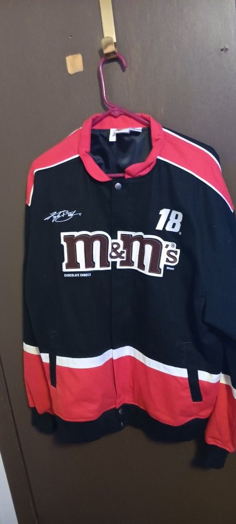 Vintage Kyle Bush Racing Jacket XL Red/Black