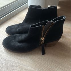 Women’s Aldo 7.5 Leather Boots With Tassel 