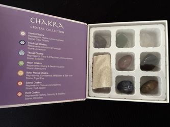 Chakra Crystal Set- New In Box