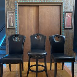 3‑Piece Matching Chair + Barstool Set 