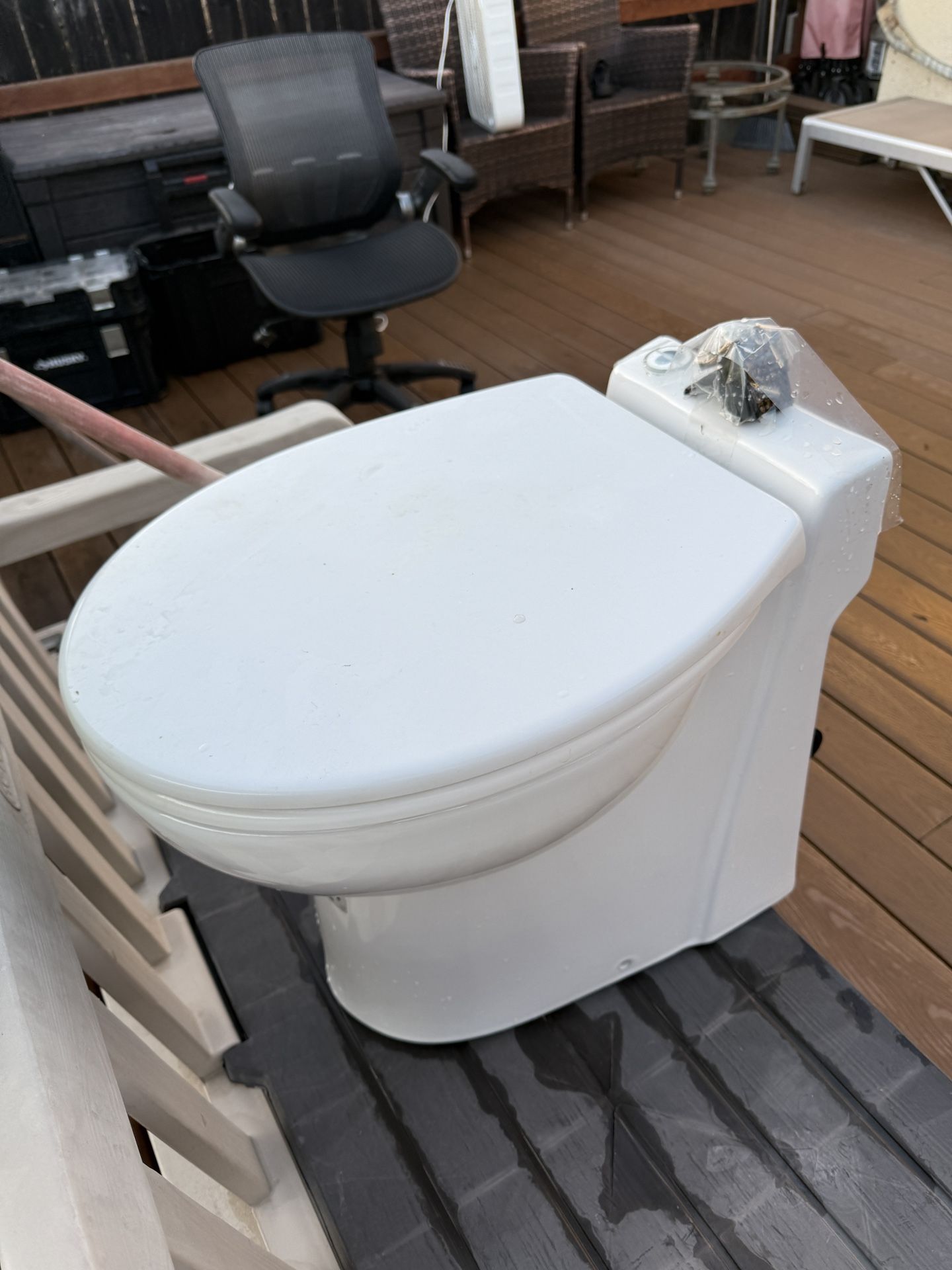 Saniflo Sanicompact Toilet - Used