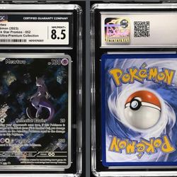 CGC 8.5 Mewtwo - Pokemon SVP 052 Black Star Promo (151 Ultra-Premium Collection)