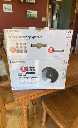 Hard Wire Security System With 6 Cameras