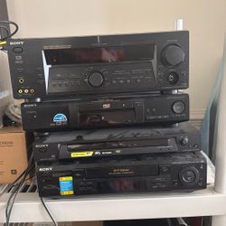 Stereo System VCR DVD 