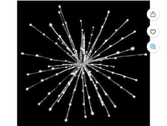 Christmas “Warm White” LED Spritzer Pure White 16 Inch — Holiday Bright Lights