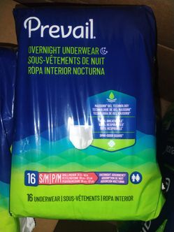 prevail unisex overnight disposable underwear