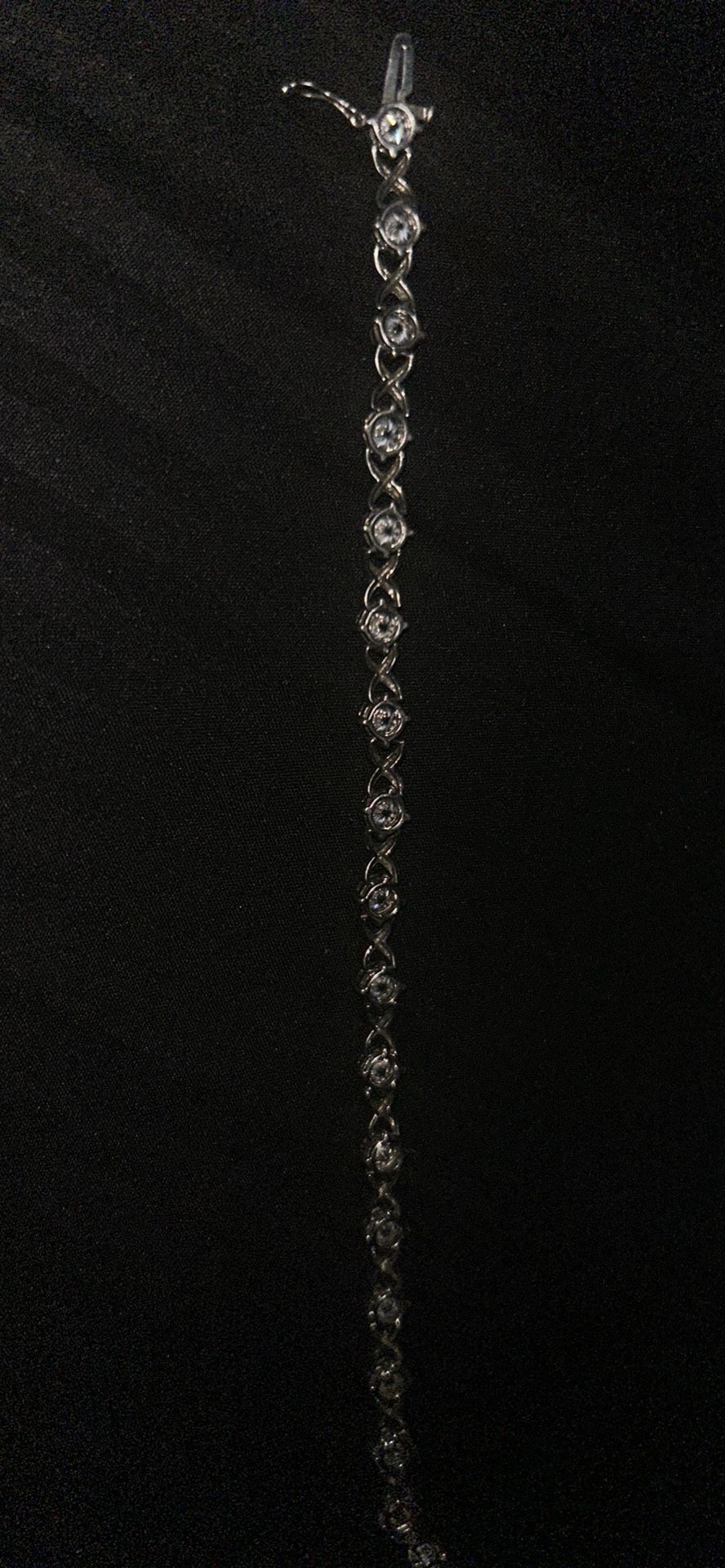 Sliver Diamond Bracelet/925