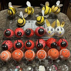 Docena Cascarones Con Confetti De Easter 