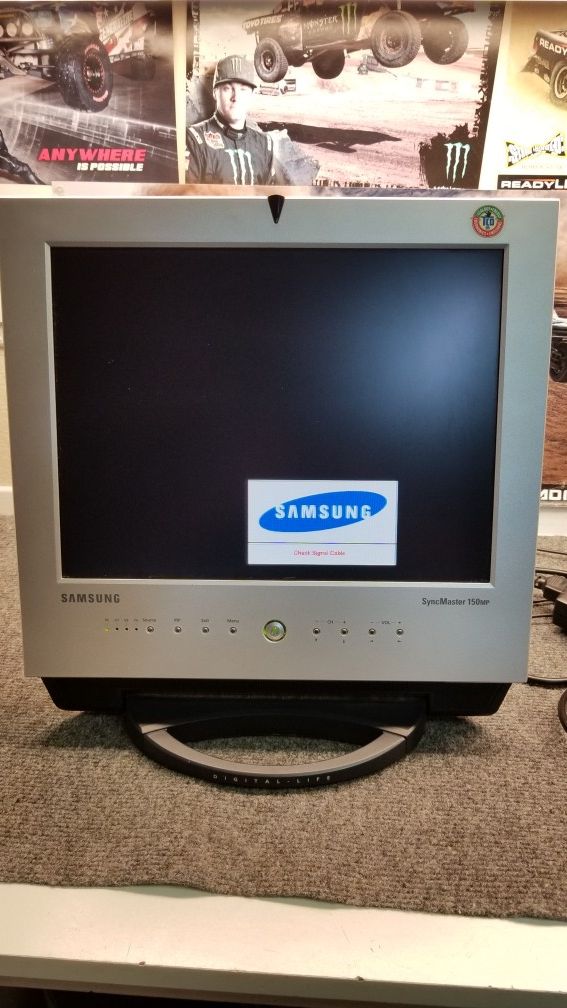 Samsung syncmaster 150mp tv and computer monitor