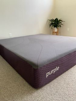 🛏️ CALIFORNIA KING purple Restore Plus Mattress - Like New 