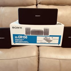 Sony SS-CR150 Surround Speaker Set for Home Theater 