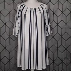 West Loop Tunics for Women Striped size M
