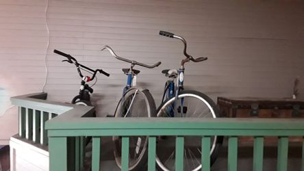 Schwinn and mongoose bikes