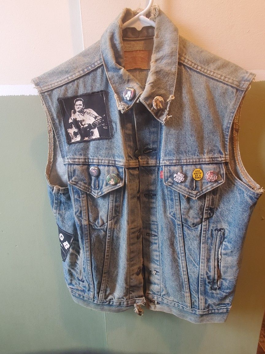 Vintage Levi Strauss &Co Denim Vest