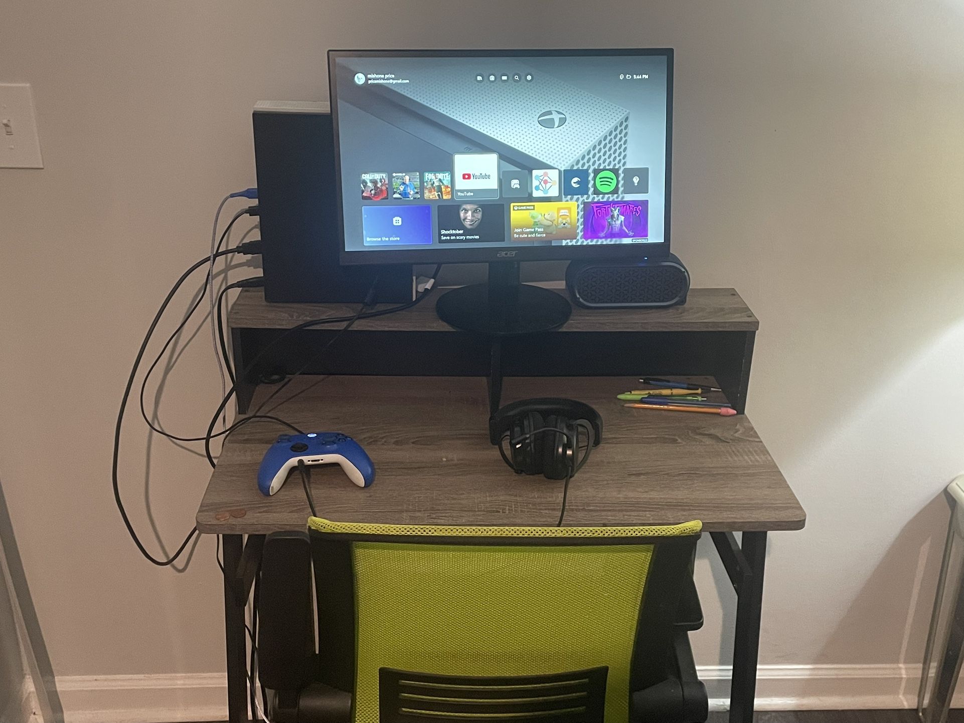 gaming setup
