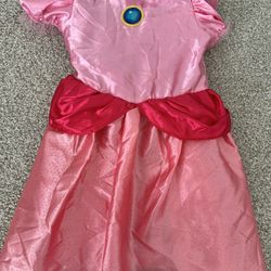 Toddler Girl Princess Peach Costume 