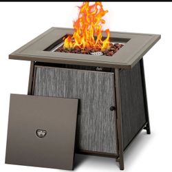 new in box fire pit propane
