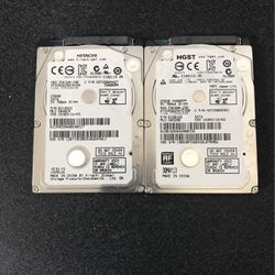 2 - 2.5” SATA HDD 250GB UltraThin $25ea