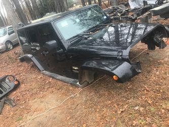 Jeep Wrangler unlimited jk part out