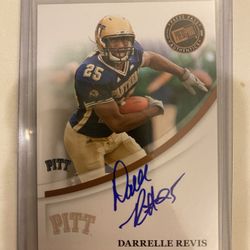 Autographed Darrelle Revis Card