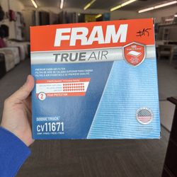 🚗 FRAM TrueAir Premium Cabin Air Filter (CV11671) – N95 Grade – Brand New 🌬