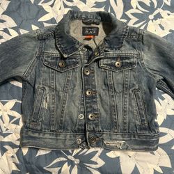 Distressed Denim Jacket