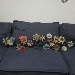 Flower wall decor