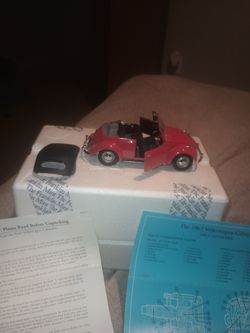 1967 Volkswagen Cabriolet Franklin Mint Model 
