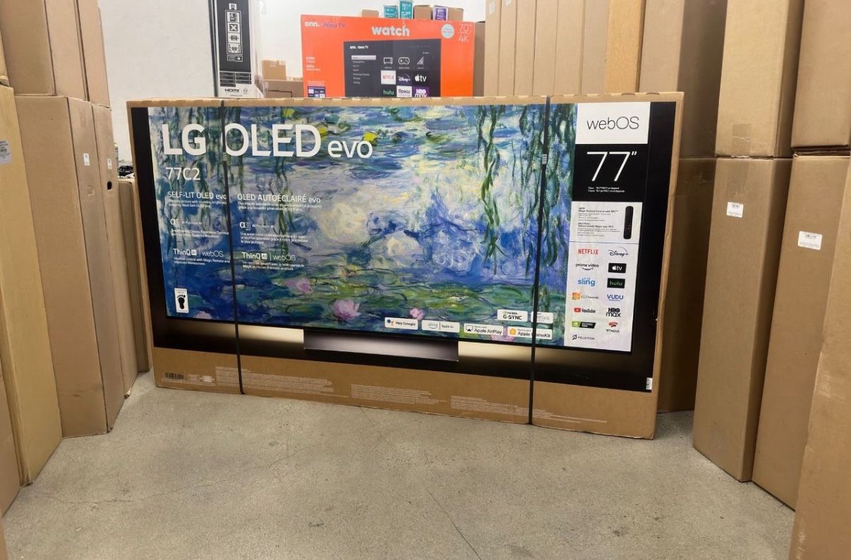77 “ LG Smart 4K EVO OLED HDR 120HZ TV