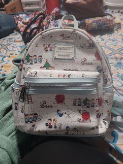Peanuts - Peanuts Happy Holidays Backpack Bag by LOUNGEFLY