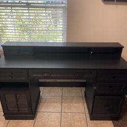 Black Wooden Desk