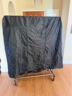 Large garment rack cover