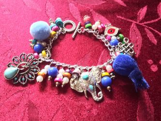 Elephant Charm Bracelet