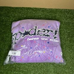 Sp5der Açaí Hoodie 