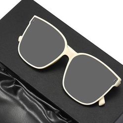 Sunglasses women‘s fashion sense big face slim Korean version trend anti-UV Internet celebrity sunglasses