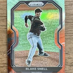 2021 Prizm Baseball BLAKE SNELL Cosmic Haze Prizm #37 Padres 