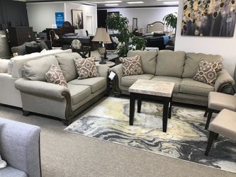 Brand new sofa and loveseat Ashley
