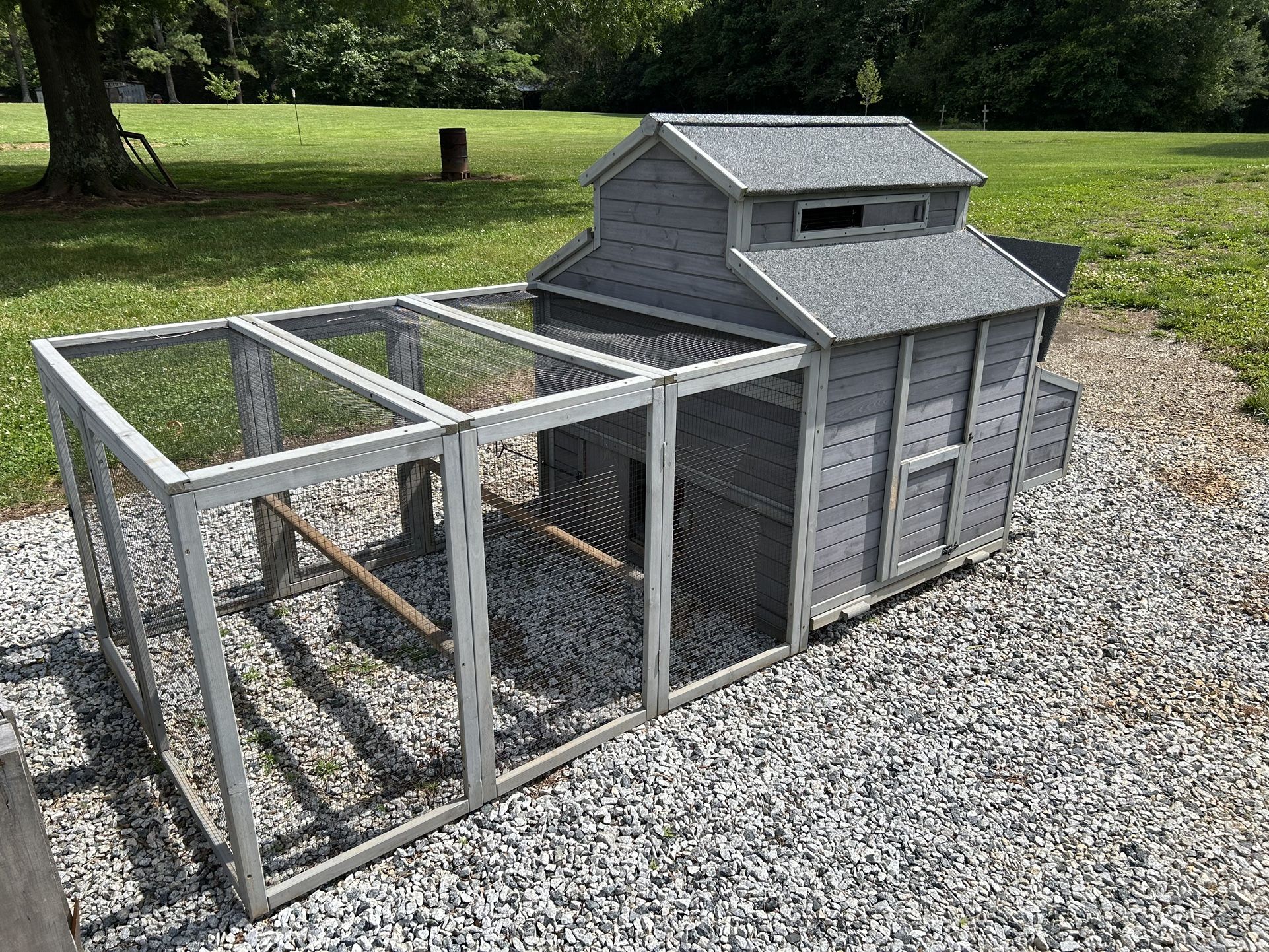 Chicken coop and run