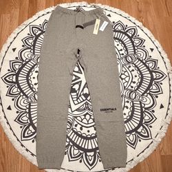 Grey dark essential pants size S