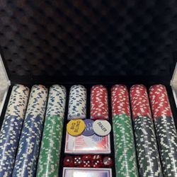 Brand New Poker Chip Set 
