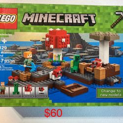 Lego Minecraft 21129 The Mushroom Island