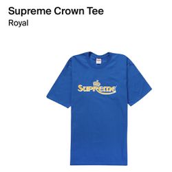 Supreme Crown Tee (Sz. S & XXL)