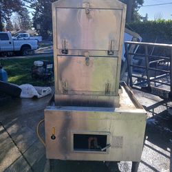 ABC Wok Range 1-Hole (13") With Steamer Cabinet