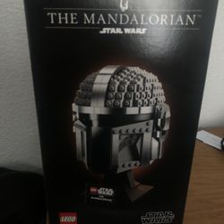 The Mandalorian Star Wars Lego Helmet   