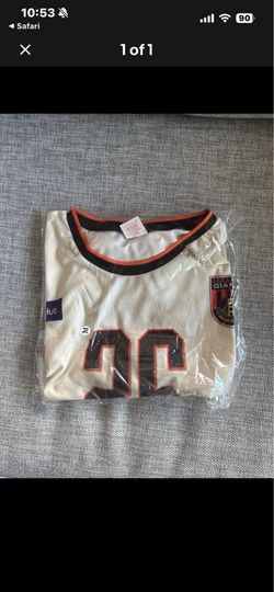 SF Giants soccer jersey