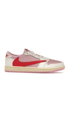 Jordan 1 Retro Low OG SP Travis Scott Sail Tropical Pink