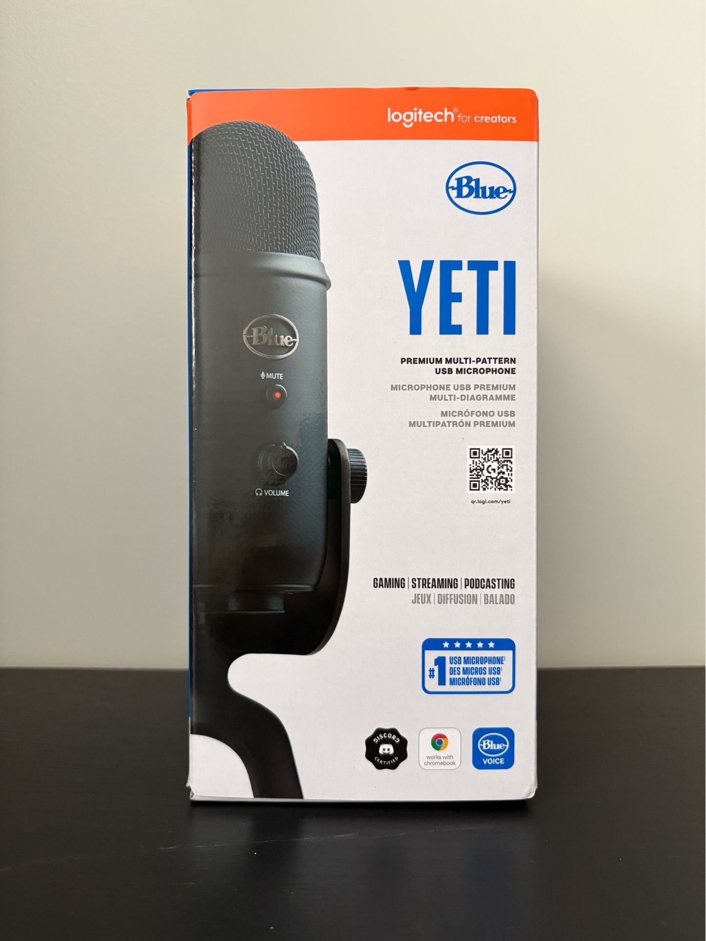 Blue yeti microphone